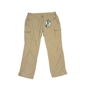 Clothing Arts Pick Pocket Proof Pants Men 40x32 Tan Adventure Traveler Zip NWT